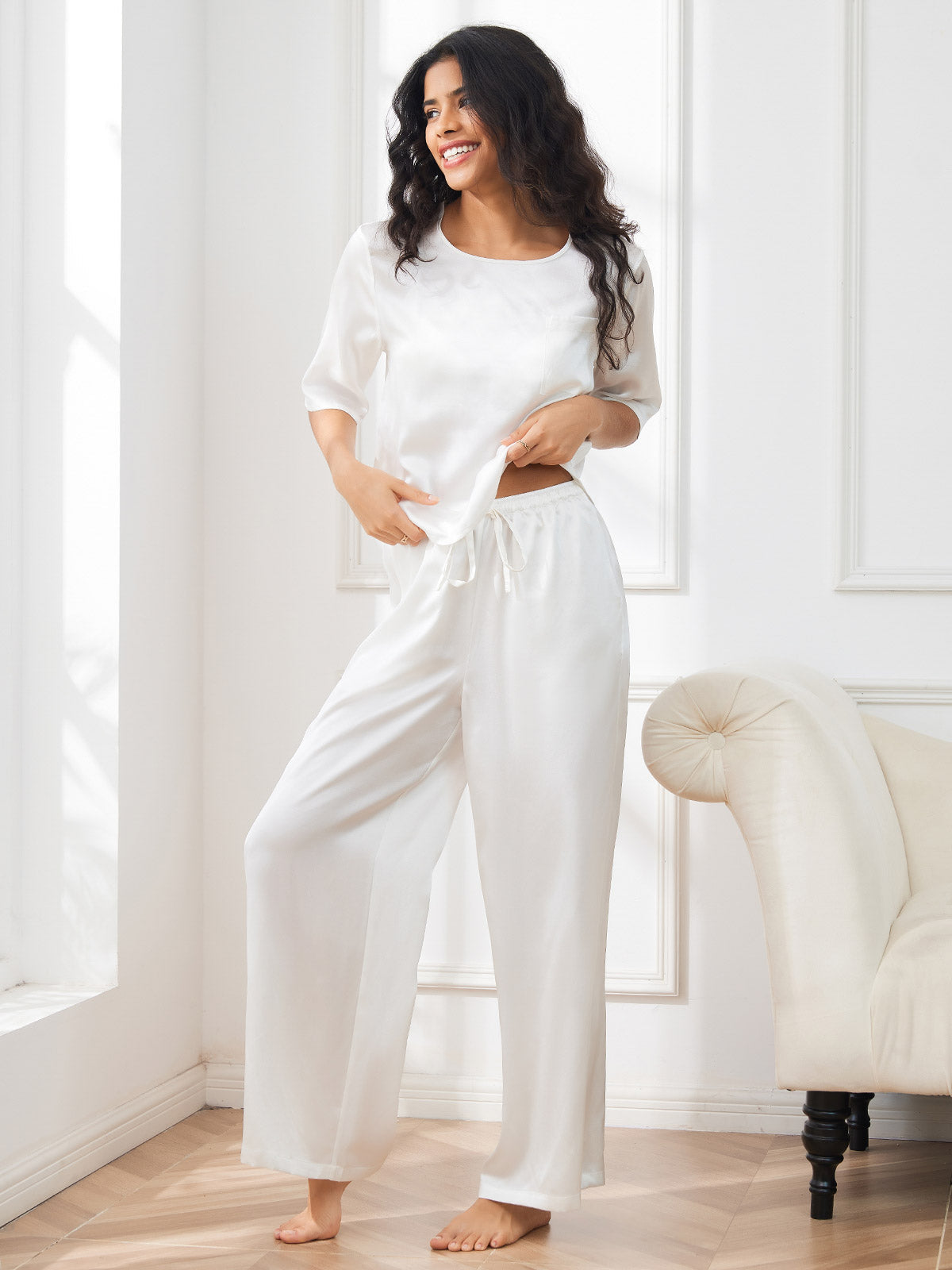 Seda Pura Pijamas de mujer
