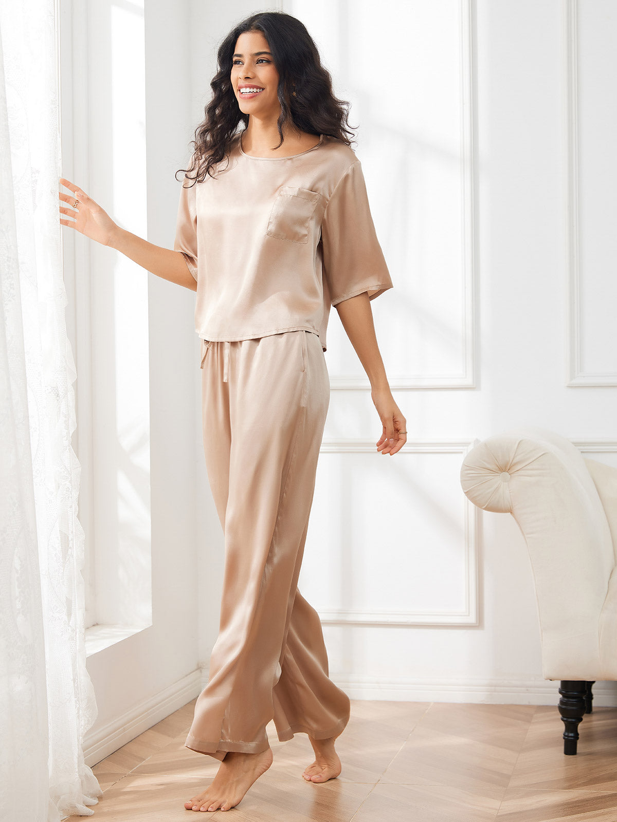 Seda Pura Pijamas de mujer