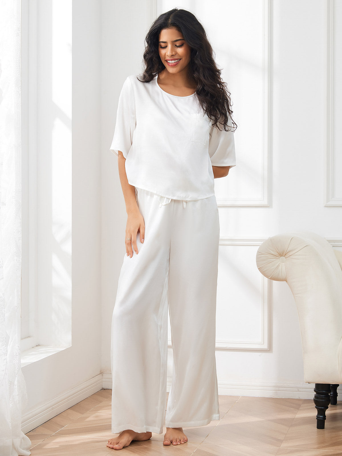 Seda Pura Pijamas de mujer