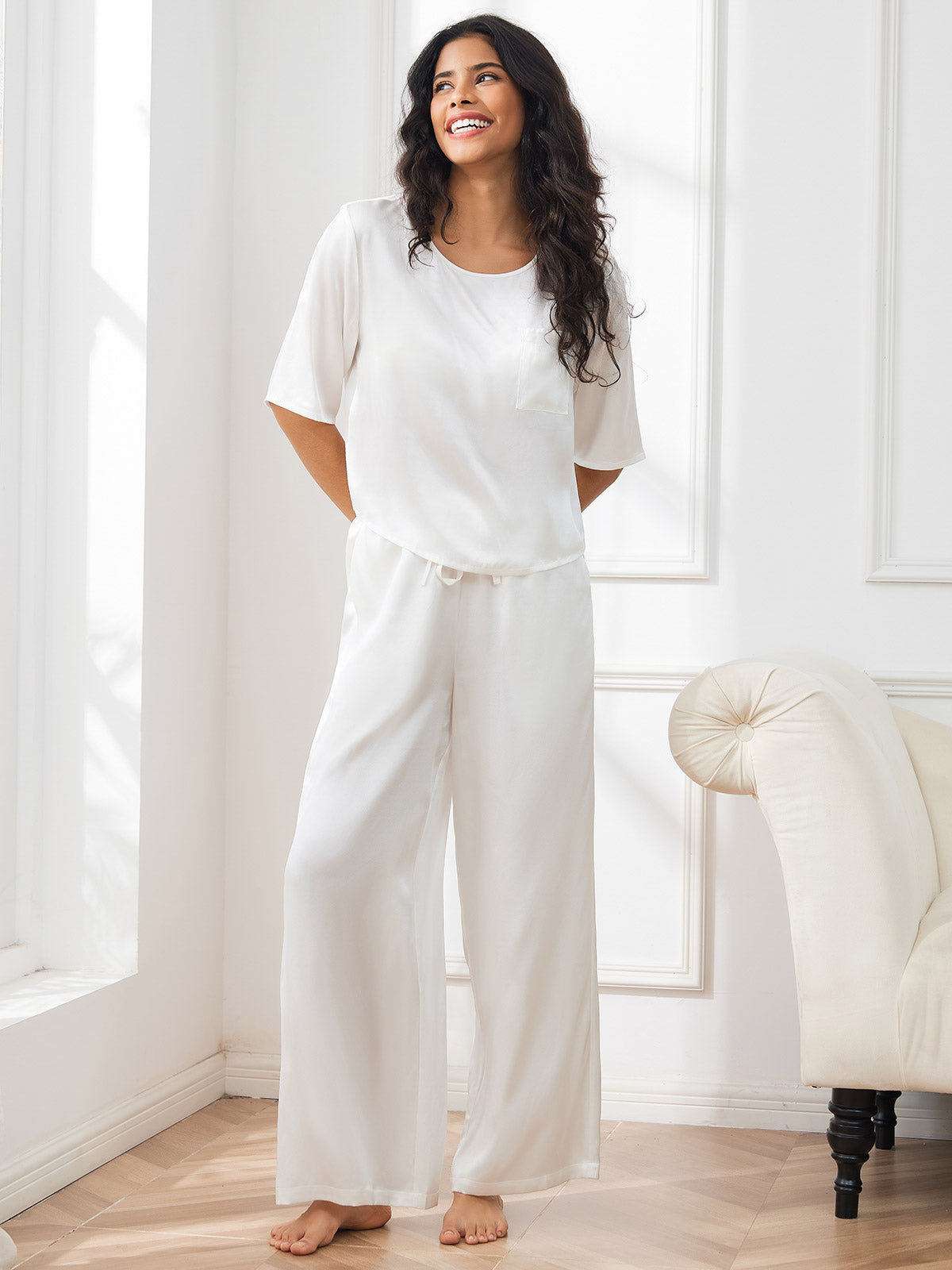 Seda Pura Pijamas de mujer