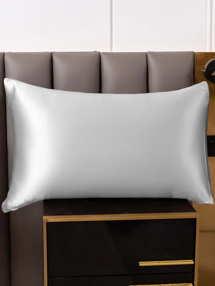 Aurora Cruz" 19Momme 100% Funda Almohada de Seda- Cierre Sobre